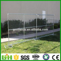 HIGH QUALITY galvanized used chain link fence panels for sale(direct factory )